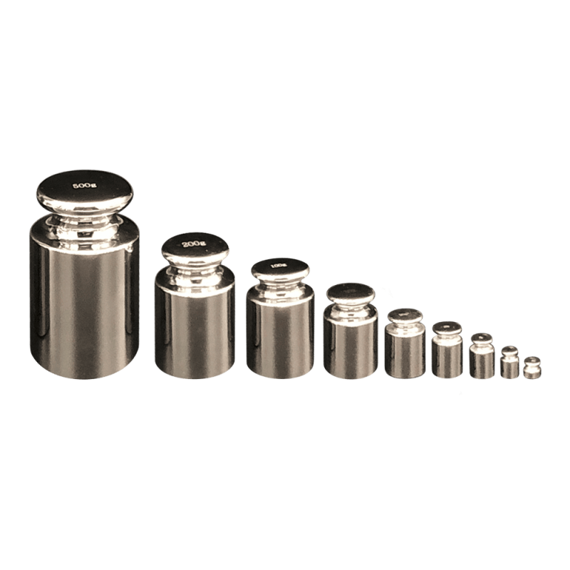 1g–500g OIML Stainless Steel Standard Weights (Individual Pieces)