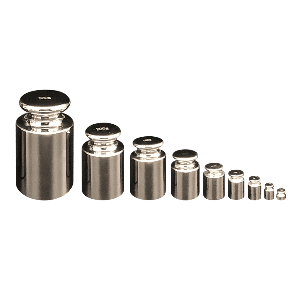 1g–500g OIML Stainless Steel Standard Weights (Individual Pieces)