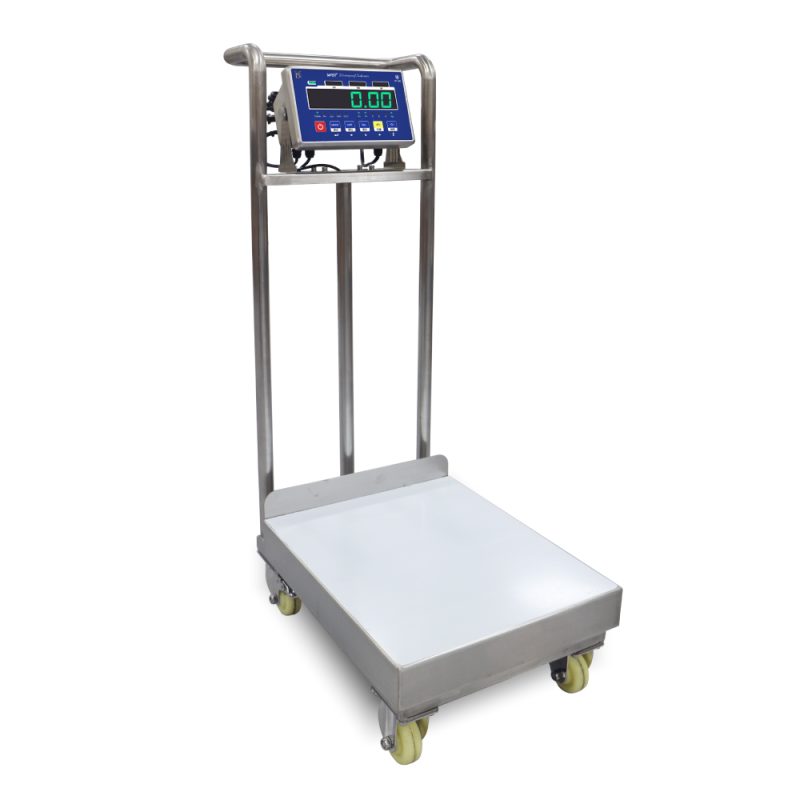 W61+ Stainless Steel Waterproof Trolley Scale ｜Weighing Solutions｜Polit Smart Scale
