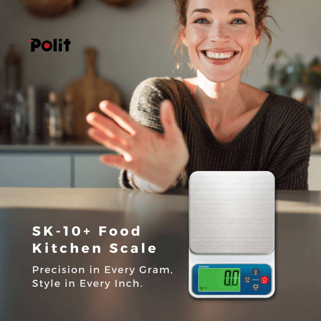 SK-10+ Food Kitchen Scale｜Weighing Solutions｜Polit Smart Scale