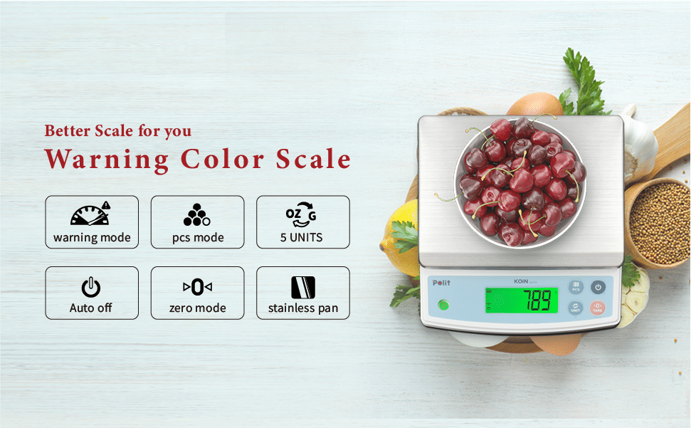 KOIN Food Scale|Weighing Solutions|Polit Smart Scale